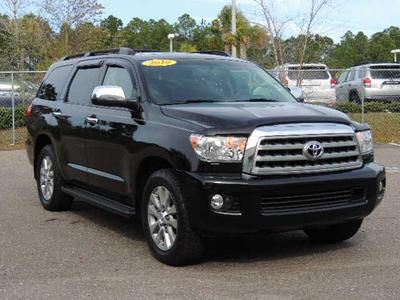 2010 toyota sequoia platinum certified suv 5.7l  jbl synthesis w/navigation