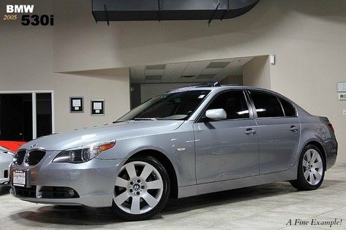 2005 bmw 530i sedan sport package premium cold weather moonroof xenons 18s wow$$
