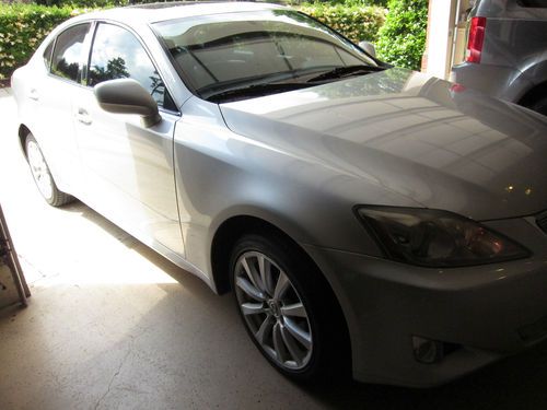 2006 lexus is250 4 door sedan