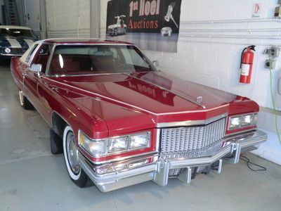 1975 cadillac coupe deville v8 fully loaded luxury only 70k original miles clean