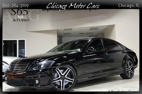 2008 mercedes benz s65 amg biturbo v12 blacked out nightview distronic pano roof