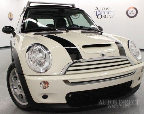 We finance 06 mini cooper s supercharged pano sunroof prempkg htdsts warranty cd