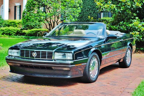 Northstar real deal 1993 cadillac allante convertible last year low miles loaded