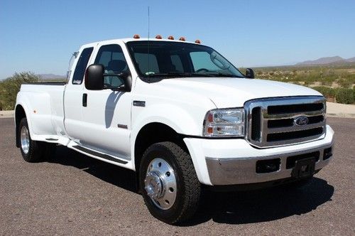 Ford f450 super cab diesel dually xlt 6-speed extra clean truck