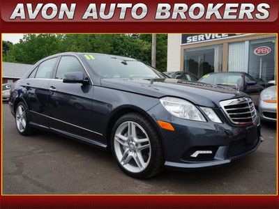 E550 4matic 5.5l automatic leveling system rear air conditioning memory mirrors