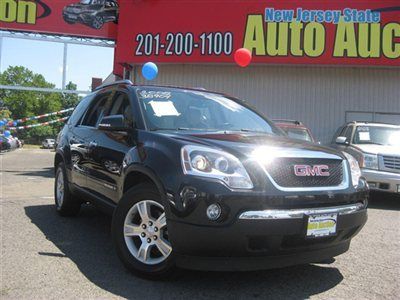 2008 gmc acadia slt2 carfax certified 1-owner w/service records navigation dvd