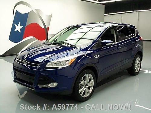 2013 ford escape sel ecoboost 4x4 heated leather 14k mi texas direct auto