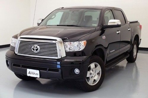 10 tundra crew max limited sunroof jbl audio one owner 4x4!
