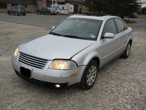 No reserve 2003 volkswagen passat gls sedan 4-door 1.8l turbo charge