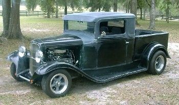 1932 ford stretched pickup truck