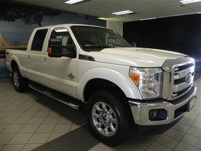 Ford superduty diesel f250 f 250 king ranch low miles navigation leather  fx4