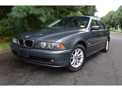 2003 bmw 525i leather , nice and clean low miles  no reserve