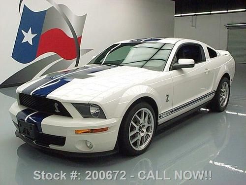 2007 ford mustang shelby gt500 svt cobra 6-speed 41k mi texas direct auto