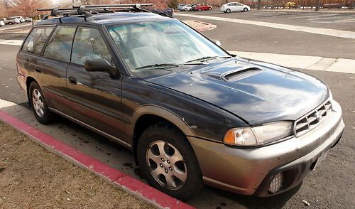 1999 subaru outback legacy awd auto 4x4 snow tires air conditioning no reserve !