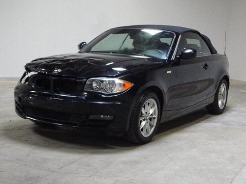 2011 bmw 128i convertible damaged salvage only 31k miles runs! loaded wont last!