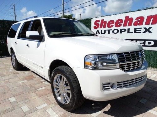 2010 lincoln navigator l one owner 4x4 7 pass lthr htd &amp; cooled sts more! automa