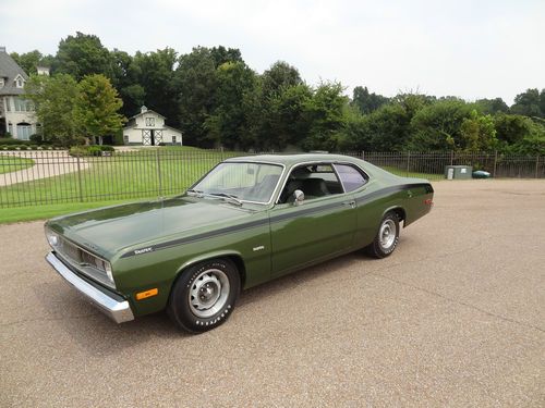 1972 plymouth duster 340 5.6l 4-speed numbers matching