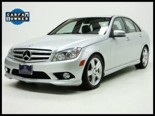 2010 mercedes-benz c300 loaded sunroof leather navigation heated seats warranty