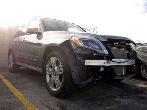 2013 mercedes-benz glk350 4matic, navigation, loaded, wrecked and redbuildable!