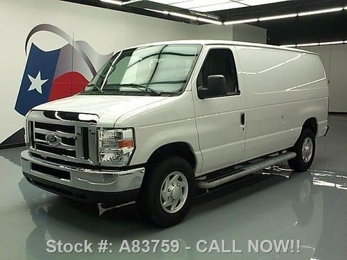 2012 ford e-250 cargo van cruise control side steps 5k texas direct auto