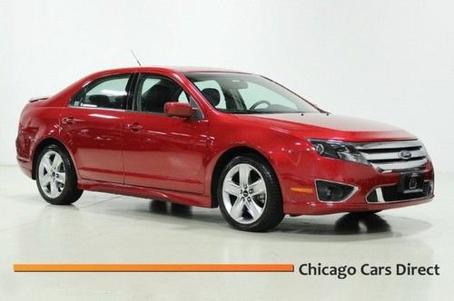 10 fusion awd sport 3.5l v6 navigation moonroof auto only 11k miles rare