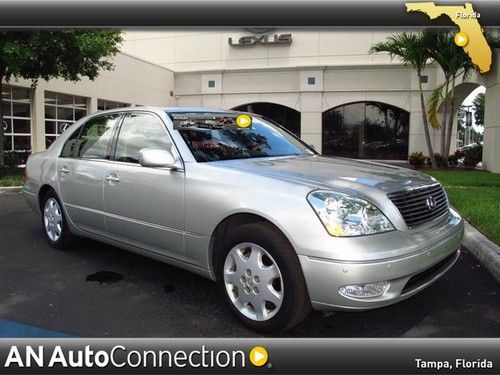 Lexus ls 430 with navigation one owner clean carfax