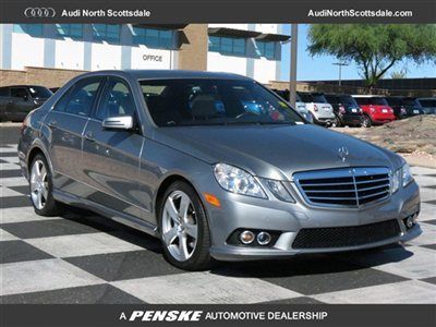 2010 mercedes e350- silver-17k miles- p1 package- clean car fax-one owner-