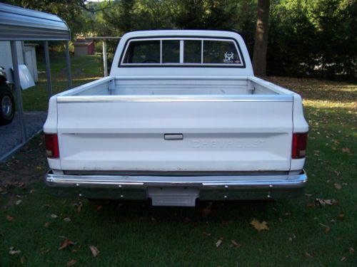 1984 chevy 2wd truck/chevy truck/swb pickup/clean great body/Rat project/NICE, image 5
