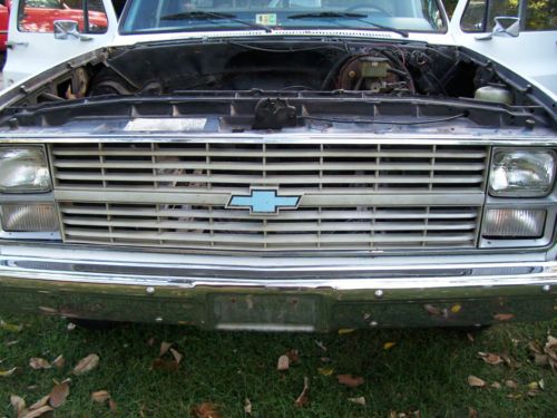 1984 chevy 2wd truck/chevy truck/swb pickup/clean great body/Rat project/NICE, image 18