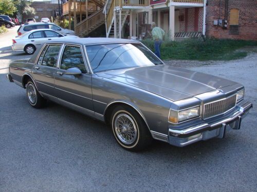 Gray caprice classic brougham 61k low miles, automatic, nw indiana near chicago