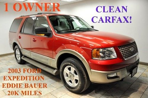 2003 ford expedition eddie bauer 5.4  navigation 4wd 20k perfect