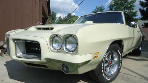 1972 gto, 400, 4 speed, a/c, active duty soldier ordered over seas !! all docs !