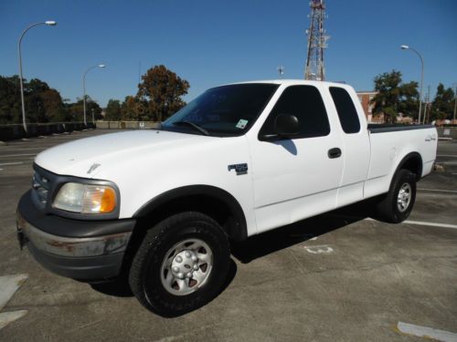 2001 ford f-150 extended cab 4x4 pickup in mississippi no reserve 166k miles