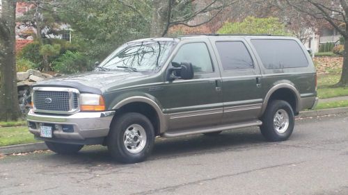 2001 ford excursion limited 7.3 diesel 4wd like new condition 153k miles 2&#039;owner