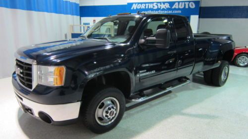 07 sierra sle xcab 3500 hd duramax diesel dually allison 6 new tires new in/out