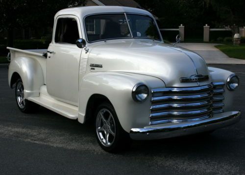 Gorgeous nut &amp; bolt five window restomod -1950 chevrolet 3100 pickup - new build