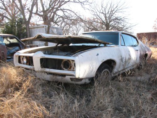 1968 gto pontiac project car numbers matching 400/400 buckets &amp; trans-am wheels
