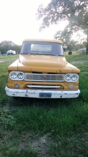 1960 dodge d100 farm fresh, covered and parked in barn 30+ years ago.