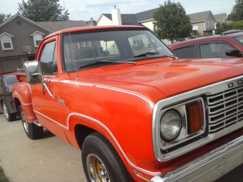 1977 dodge d150 warlock, rwd,400 ci big block, 77,xxx miles