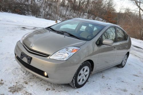 05 toyota prius hybrid 45-50 mpg hatchback gps no reserve one owner clean carfax