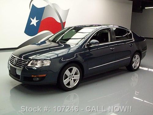 2008 volkswagen passat lux turbo htd seats sunroof 47k texas direct auto