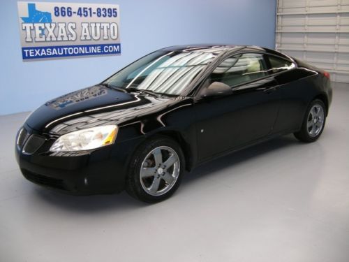 We finance!!  2007 pontiac g6 gt coupe auto roof heated leather 1 own texas auto