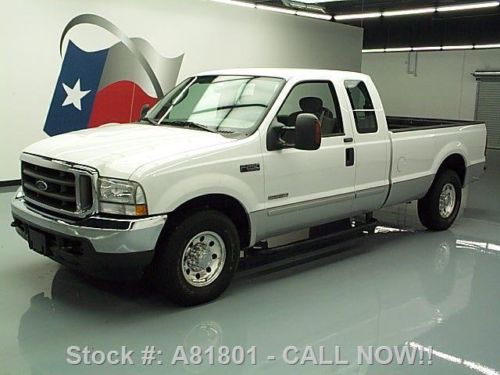 2004 ford f-250 xlt extended cab diesel long bed 52k mi texas direct auto
