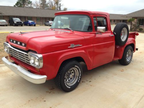 1958 ford f-100 1/2 ton flareside shortbed