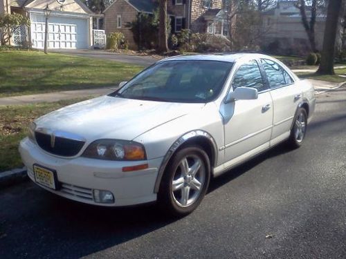Pearl white, excellent condition pampered loaded lincoln ls low mileage! nj nyc