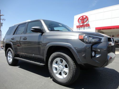 New 2014 4runner sr5 premium navigation sunroof heated leather magnetic gray 4x4