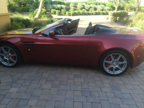 2008 aston martin vantage very low mileage w/only 8855 miles since new