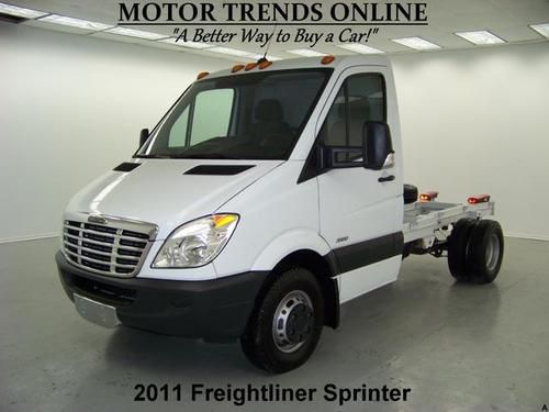 2011 freightliner sprinter 3500 diesel drw cab chassis build to suit 50 miles!