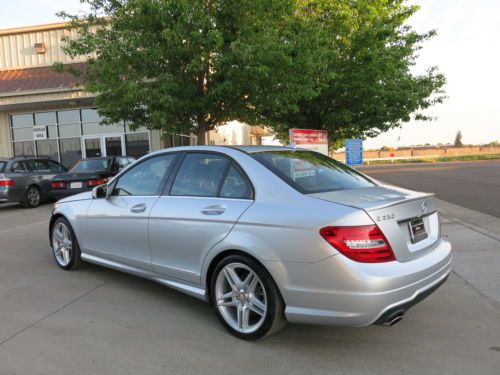 2013 mercedes c250 c class low miles damaged wrecked rebuildable low reserve 13