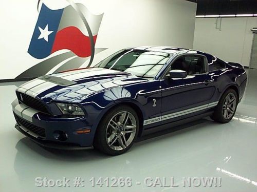 2011 ford mustang shelby gt500 svt cobra supercharged!  texas direct auto